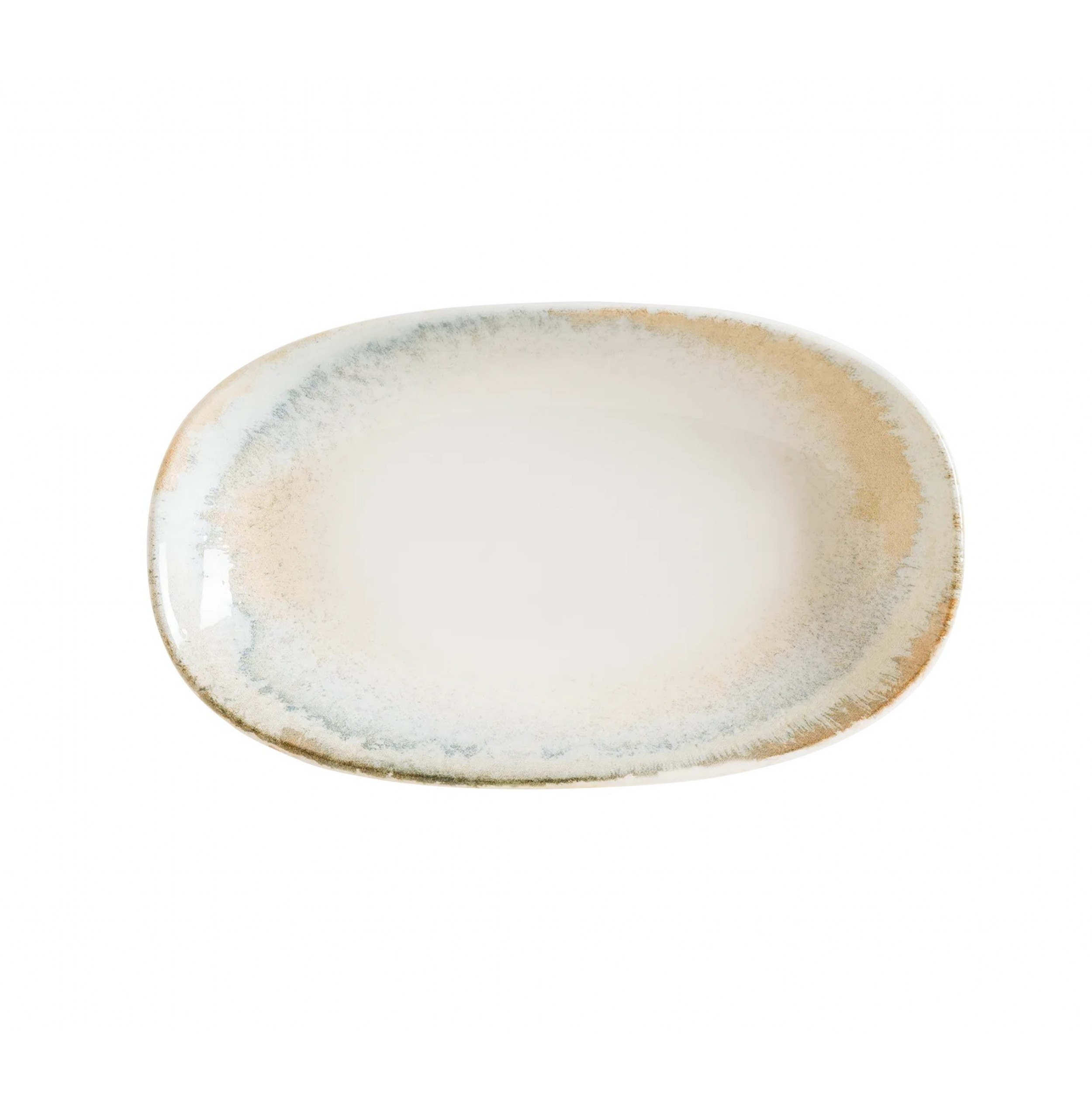Knidos Gourmet Oval Kayık Tabak 19*11 cm